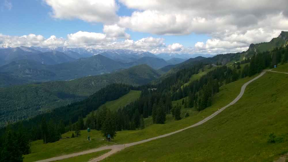 Aussicht vom Brauneck